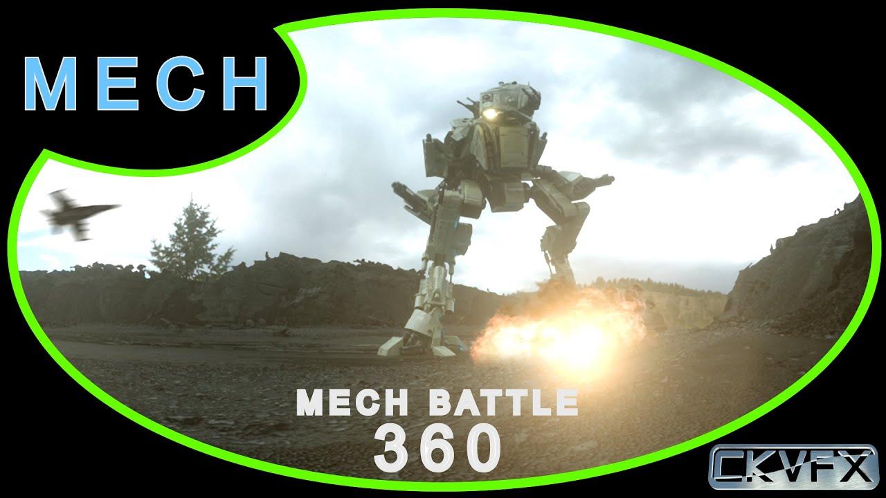 CKVFX - 360 VR - Mech Battle
