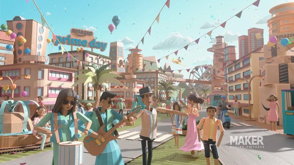 Amazon Commercial animation & vfx