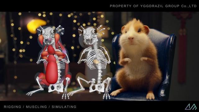 Guinea Pig VFX Rigging&CFX Breakdown