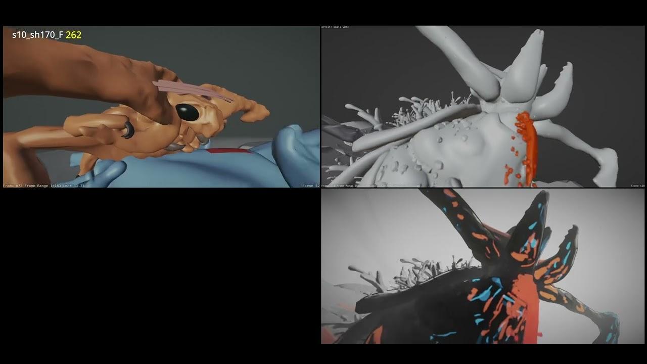 making of pit :layout & animation & render — KoalaOK