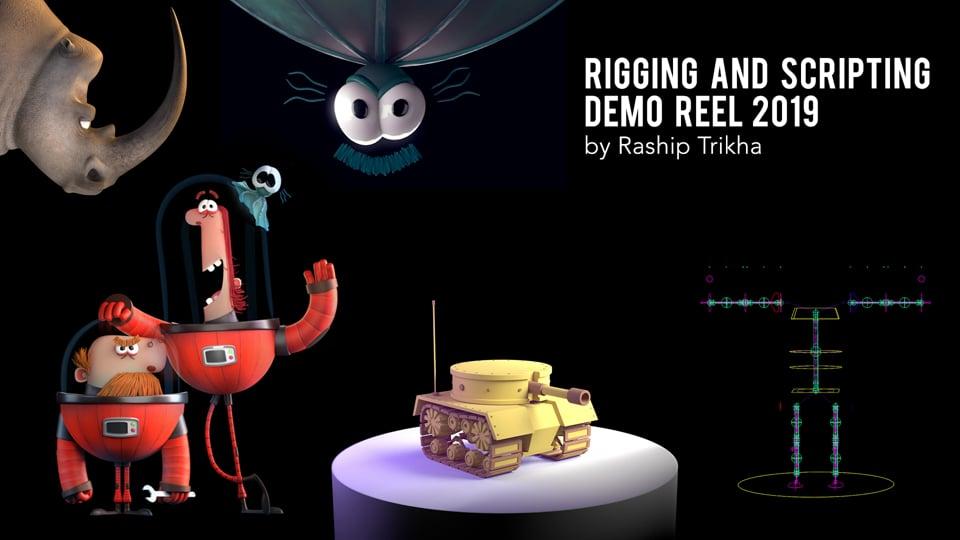 Extended Rigging Reel 2019 - Raship Trikha